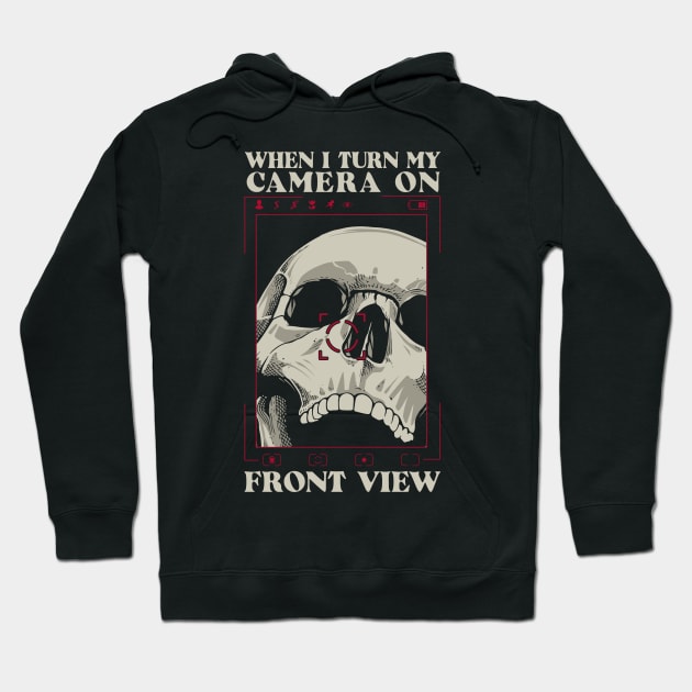 Front Camera Hoodie by CoDDesigns